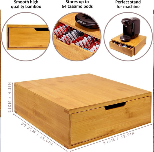 Wooden Coffee Storage Box