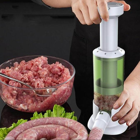 Kitchen Homemade Sausage Machine With 4 Tubes