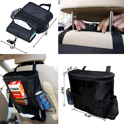 Car Back Seat Organizer with Cooler Bag