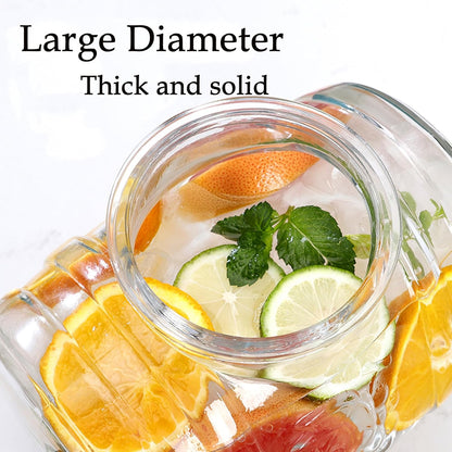 Luxury Barrel Glass Beverage Dispenser (3.5L)