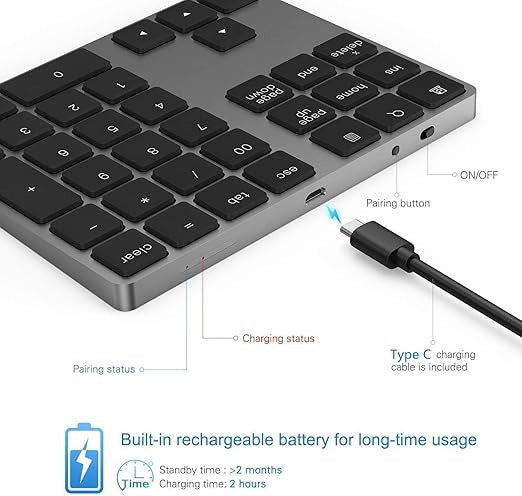 Bluetooth Number Pad