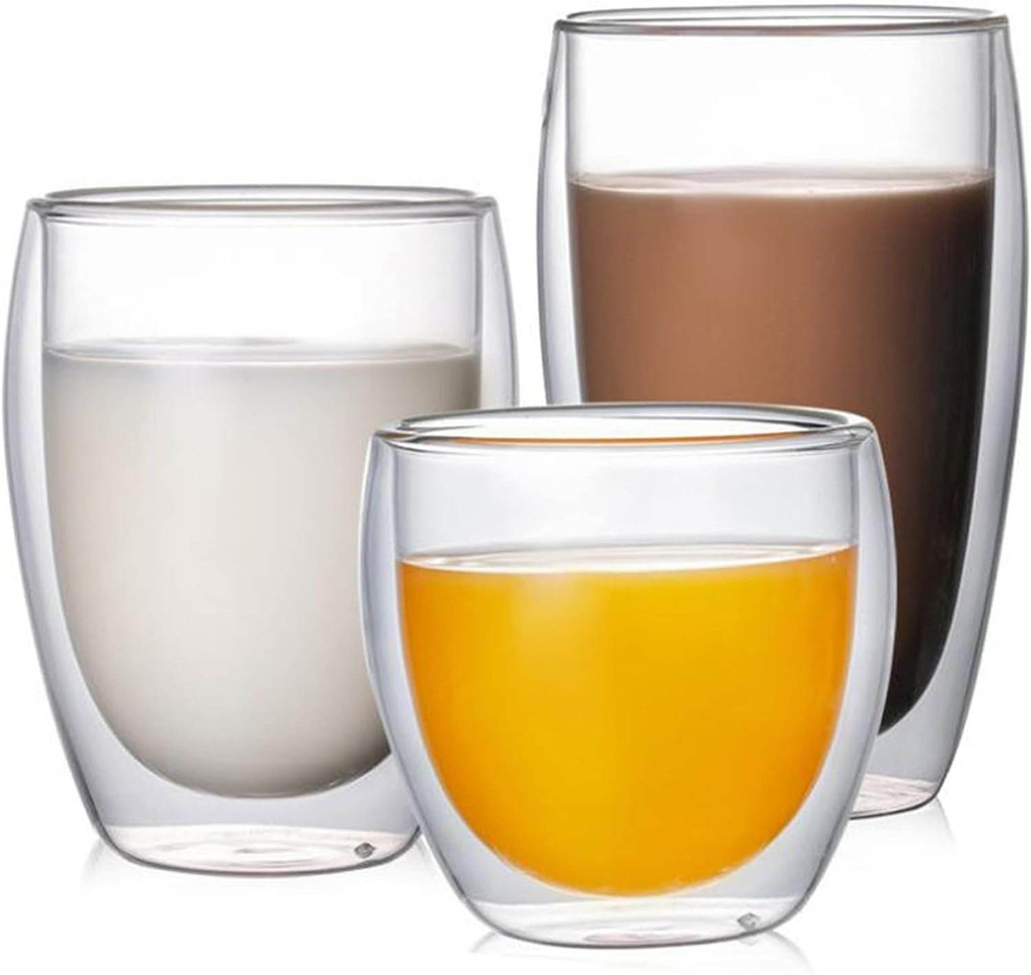 Double Walled Glass Cup (350ml) - DMC Wholesale
