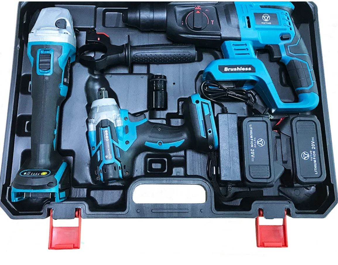 Combination Power Tool Set (68V)(2 Batteries) - DMC Wholesale
