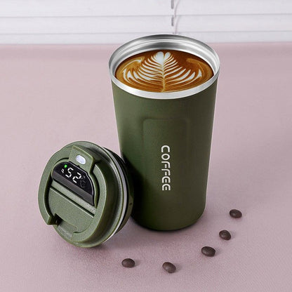 Smart Vacuum Travel Flask With Digital Display (500ml)