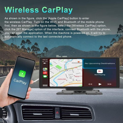 Portable HD Touch Screen Car Multimedia Player