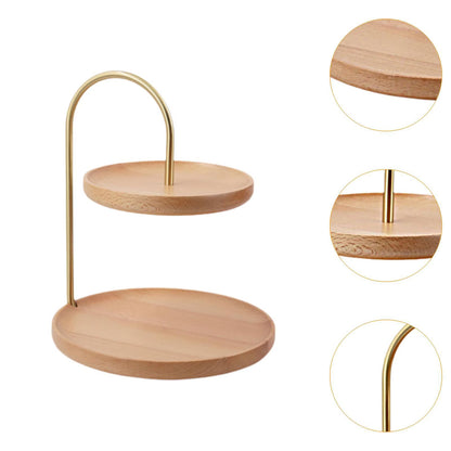 Wooden Serving Stand (2 Tier)