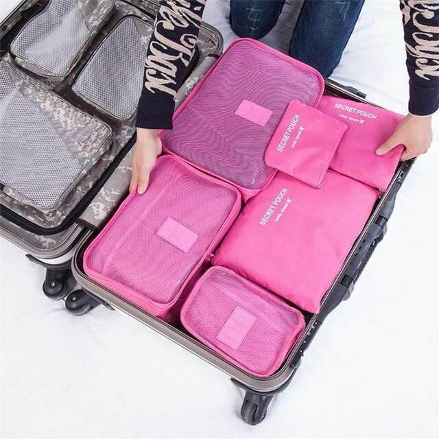Travel Organiser Set (6pcs)