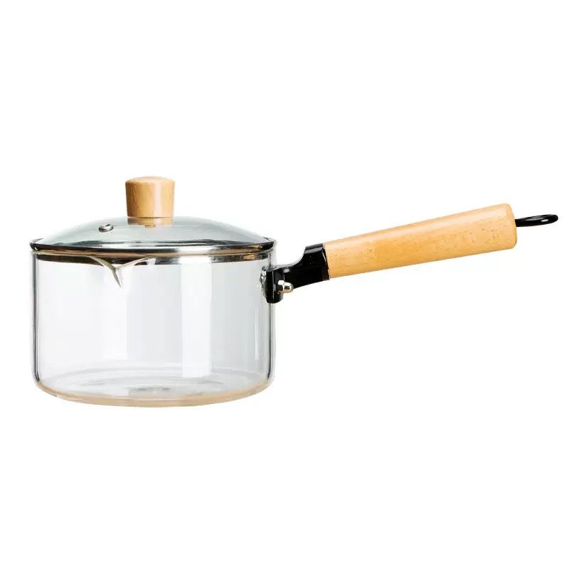 Premium Clear Glass Saucepan Handle And Lid (1.8L)(Each)