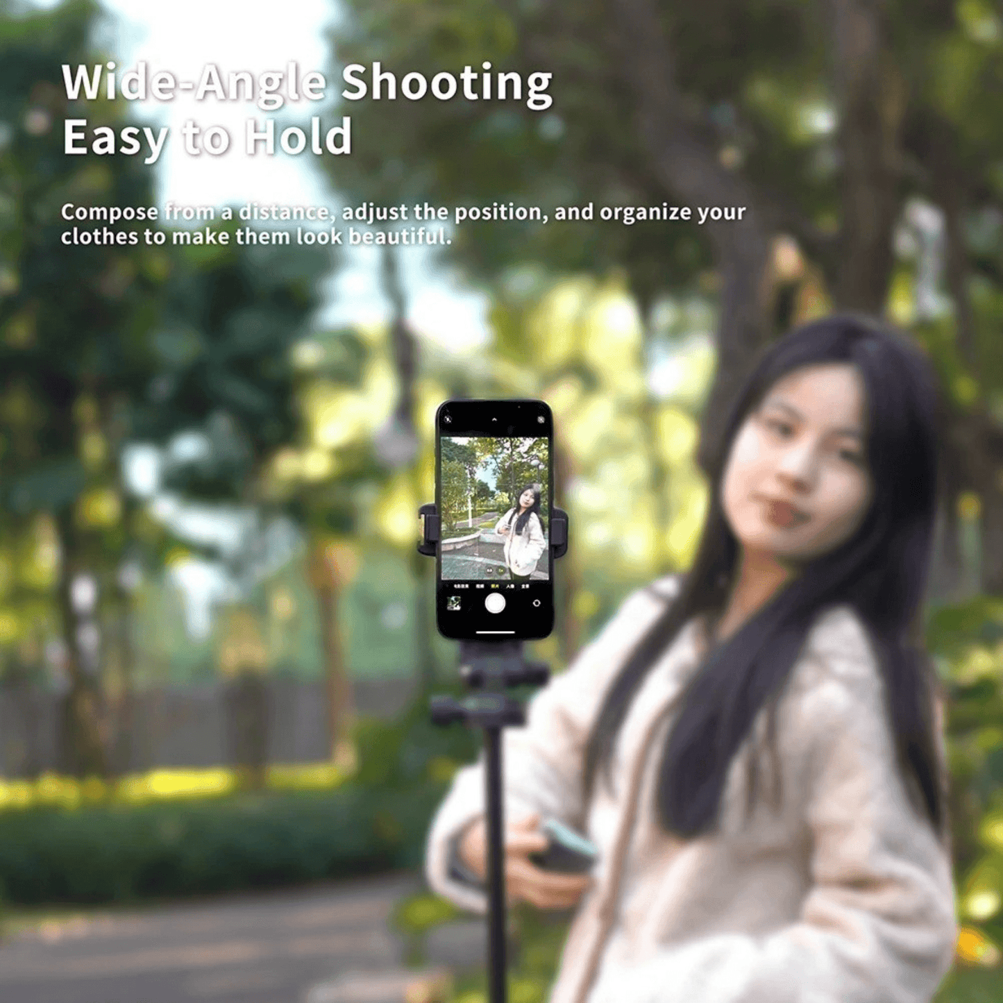Magnetic Screen Sharing Bluetooth Selfie Screen - DMC Wholesale