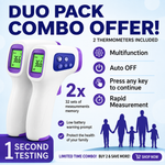 Infrared Thermometer Duo Pack