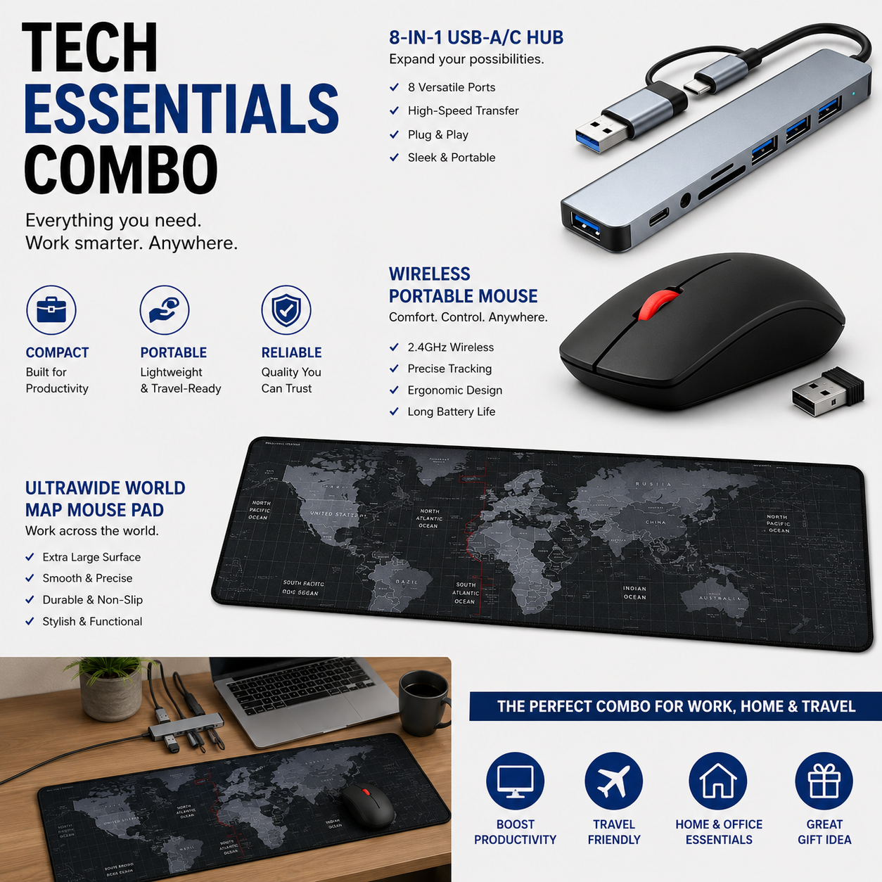 Tech Essentials Combo
