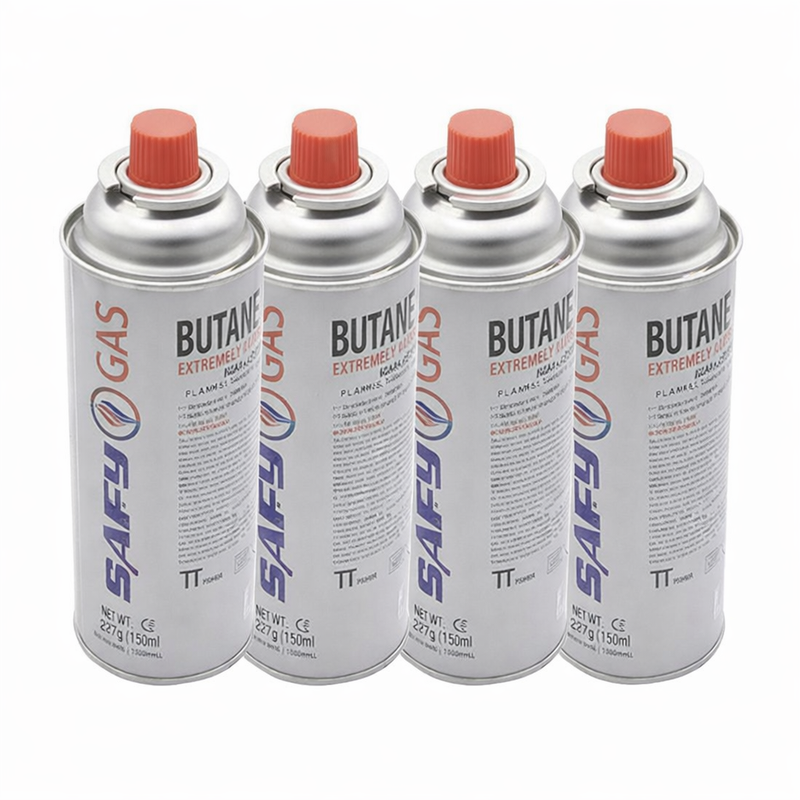 Butane Gas Canisters (227g)(4 pcs)