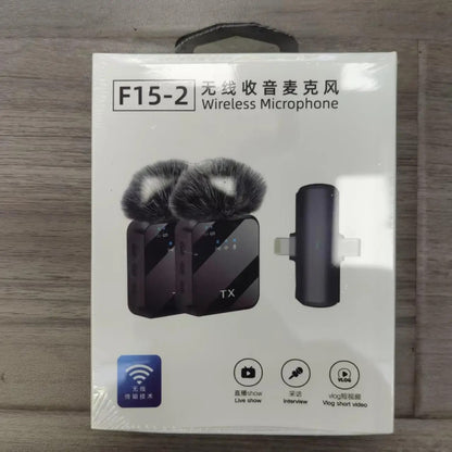 Wireless Microphone System with Dual Transmitters