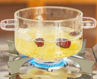 Clear Heat-Resistant Glass Simmer Pot (1.8L) - DMC Wholesale