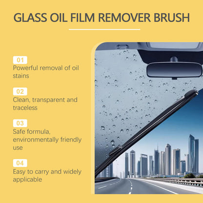 Glass Oil Film Remover Brush