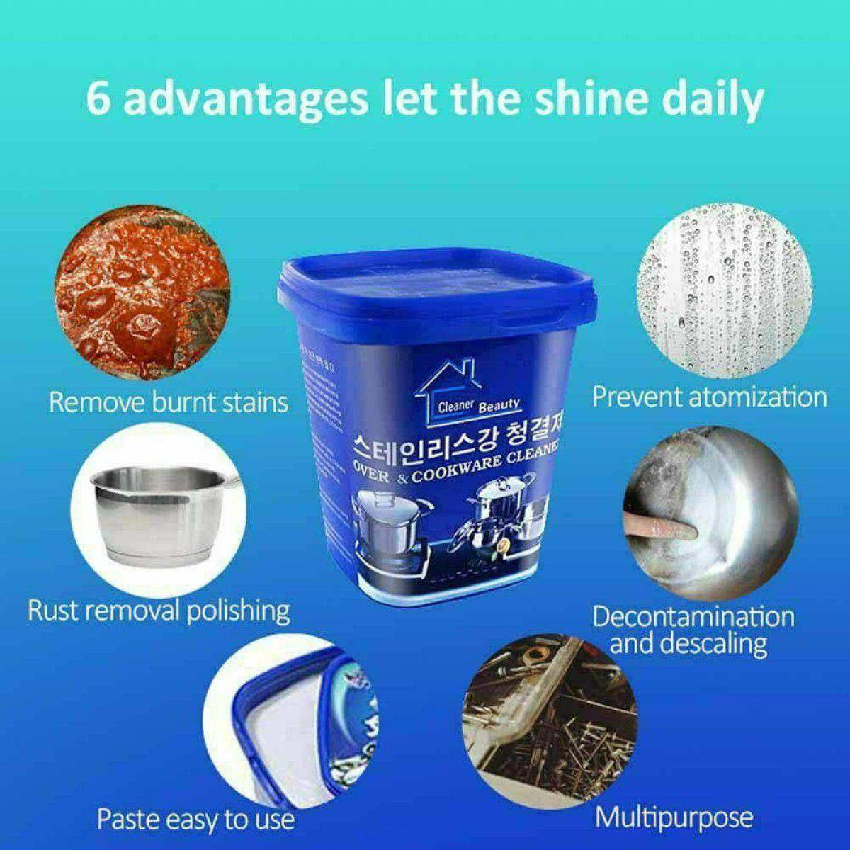 2 Pack Multipurpose Cleaning Cream Tub
