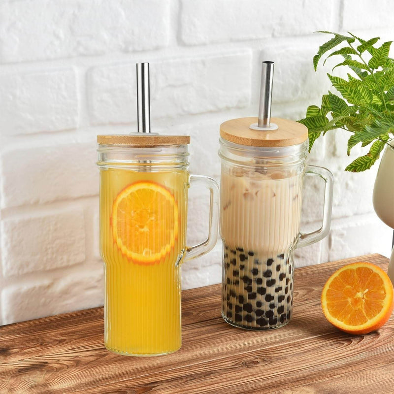Ribbed Glass Tumbler  (720ml)(Each)