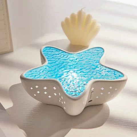 Starfish Sky Projector Lamp - Alt View