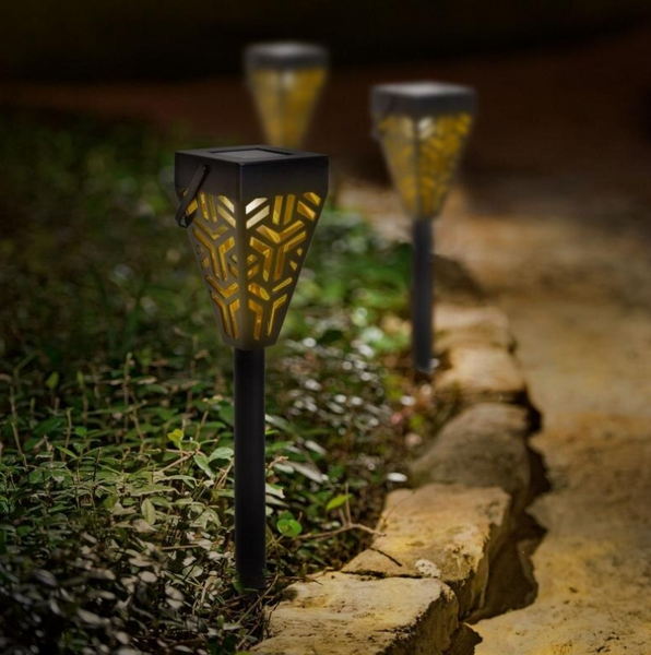 Decorative Solar Garden Lamp Set (6 pcs)