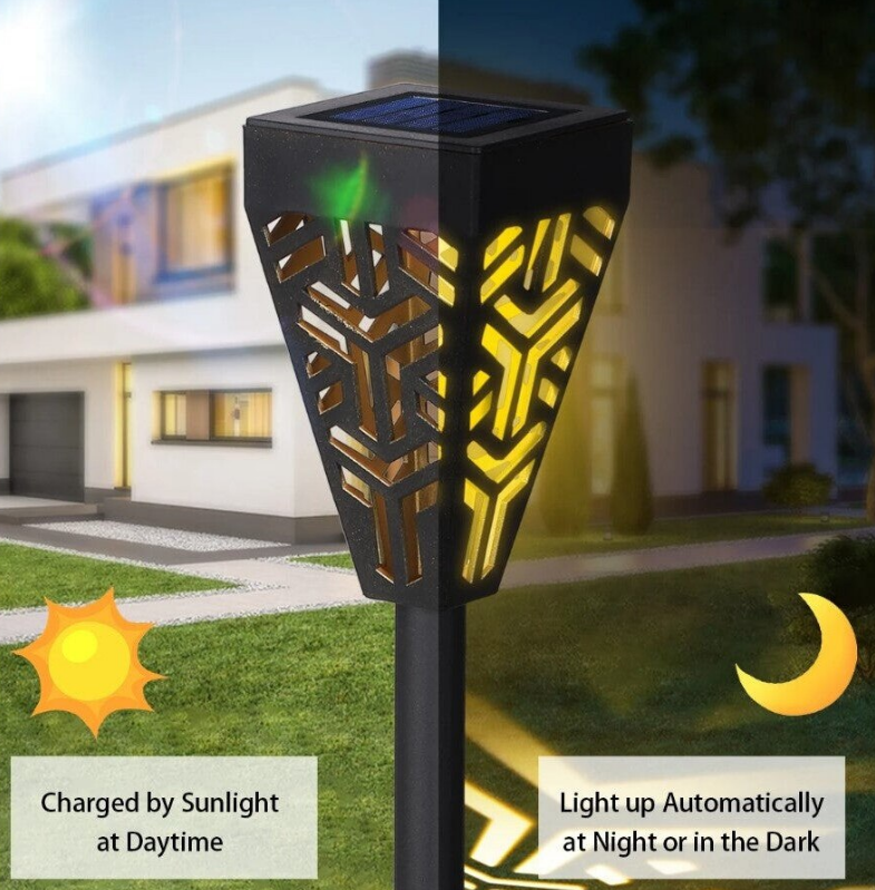Decorative Solar Garden Lamp Set (6 pcs)