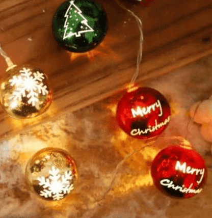 Battery Operated Christmas Decorative LED Lights (10 pcs)(Blue) - DMC Wholesale
