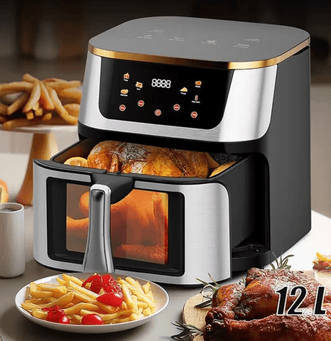 Digital Extra Large Capacity Air Fryer (12L)(2800W)(220-240V) - Alt View