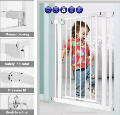 Pet And Baby Safety Gate (72x5x83.5 cm)