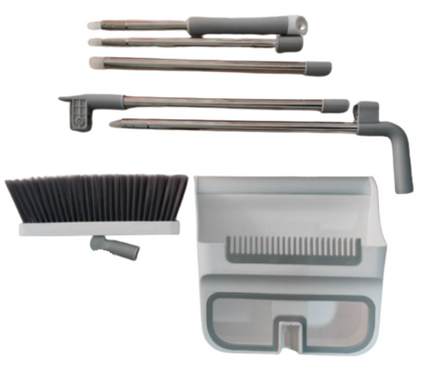 Foldable Broom and Dustpan Set - Alt View