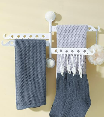 Suction Cup Seamless Drying Rack