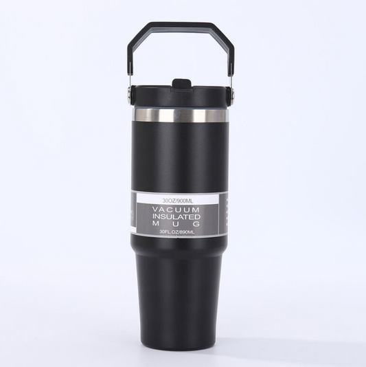 Solid Colour Vacuum Insulated Travel Mug (900ml)
