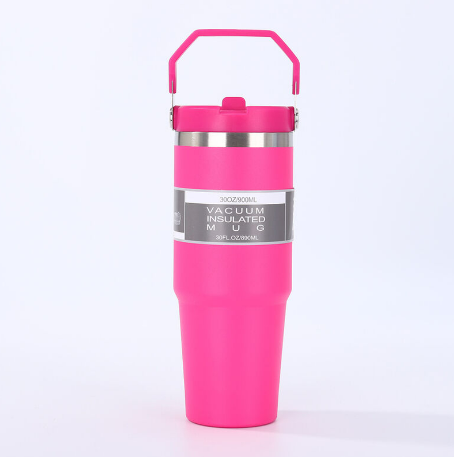Solid Colour Vacuum Insulated Travel Mug (900ml)