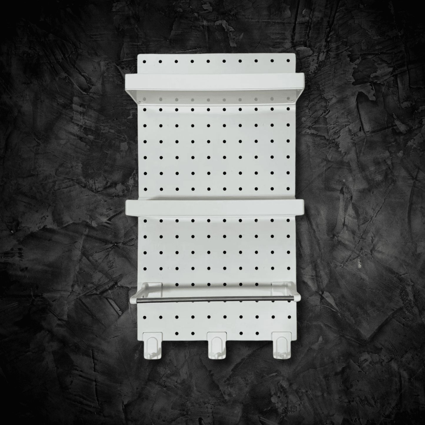 Adjustable Wall Mounted Wire Wrap Board Storage Rack - DMC Wholesale