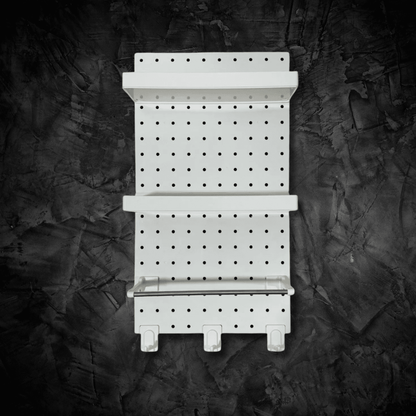 Adjustable Wall Mounted Wire Wrap Board Storage Rack - DMC Wholesale