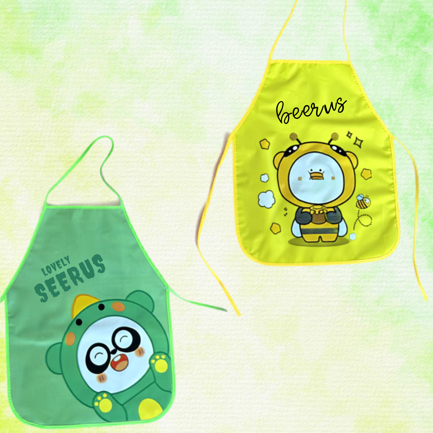Cartoon Apron For Children (Each)