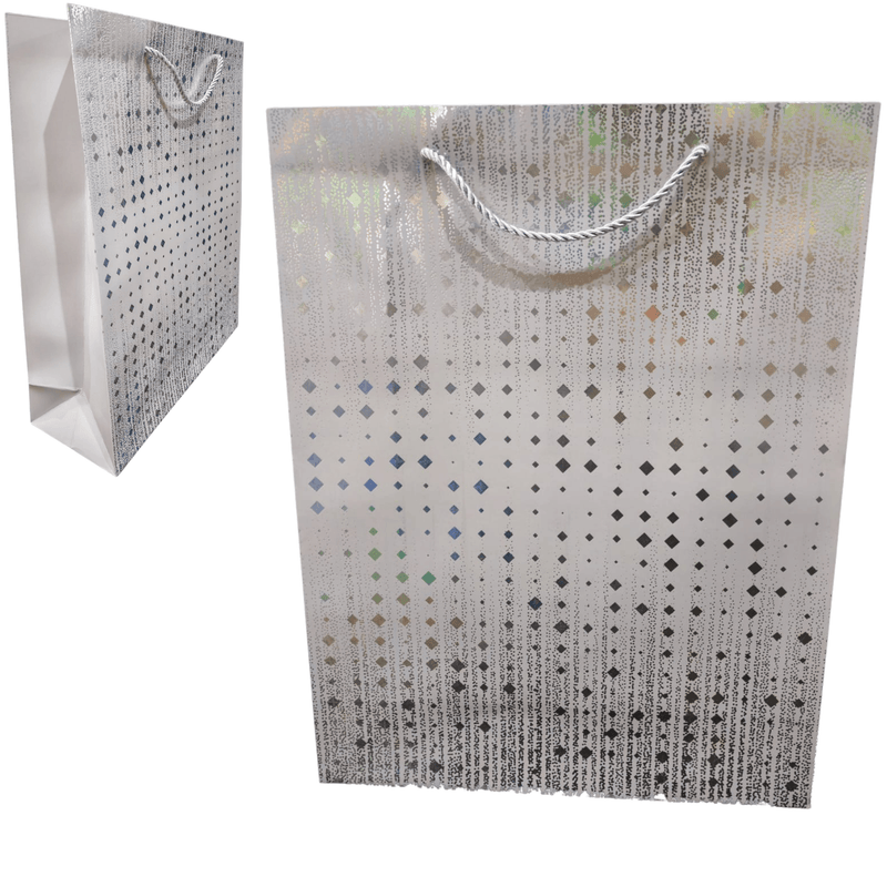 Large Radiant Keepsake Gift Bag (Grey)
