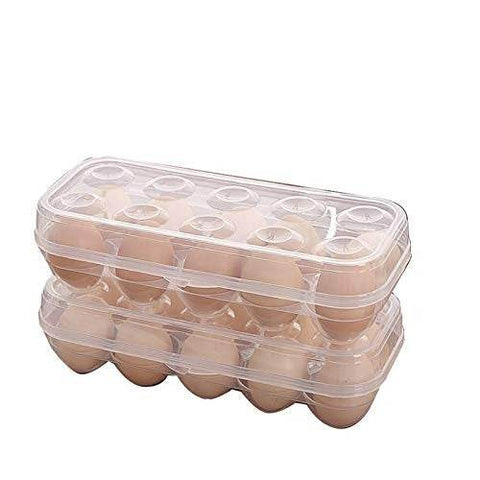 Single Layer Refrigerator Egg Storage Tray (10 Eggs) - Alt View