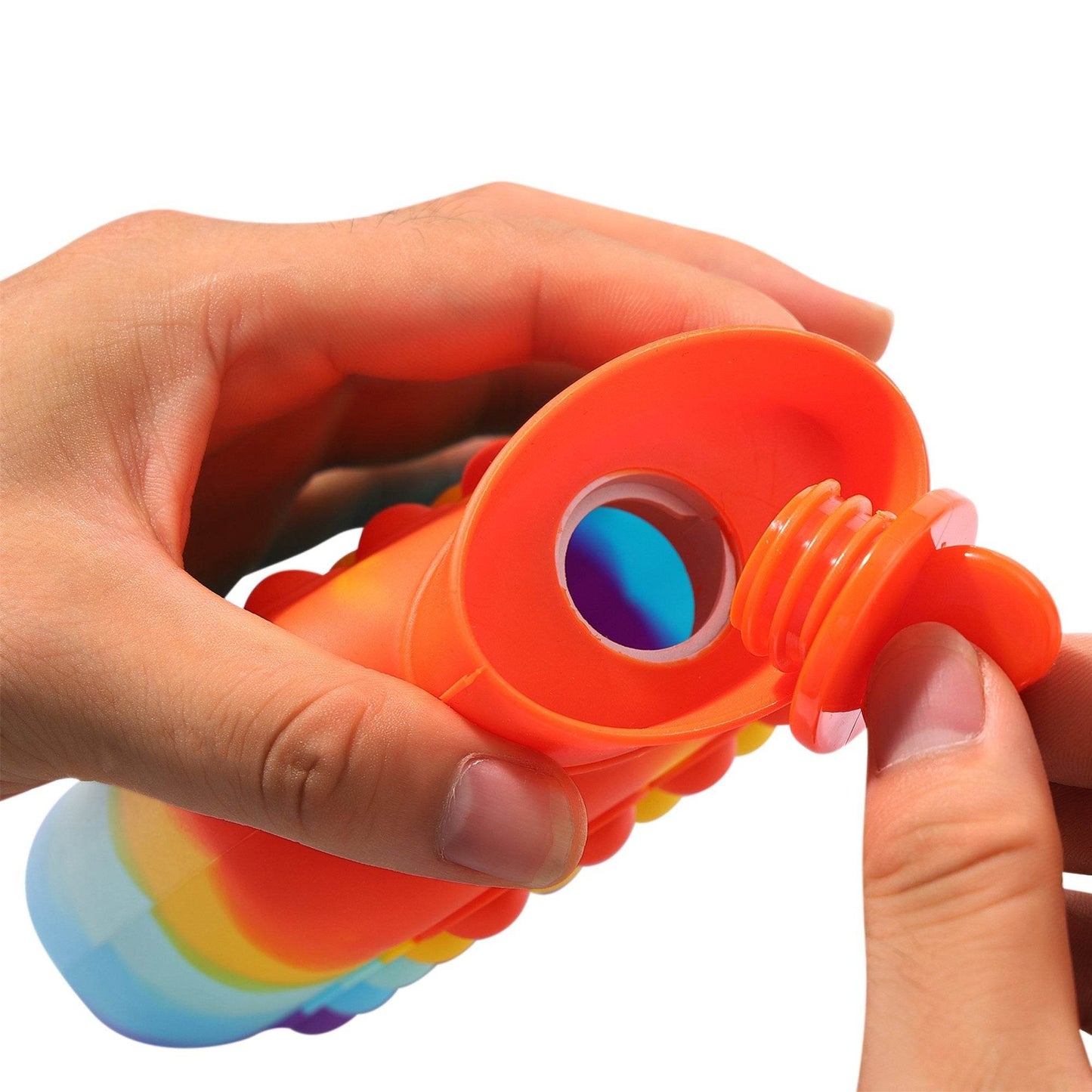 Hot And Cold Compress Water Bottle Pop-It Bag (500ml)(Rainbow) - DMC Wholesale