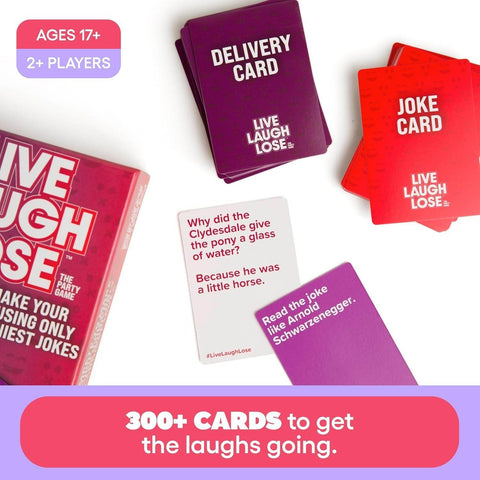 Live Laugh Lose (Card game) - Alt View