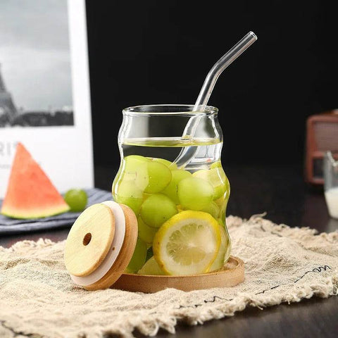 Clear Bubble Tea Cup (530ml) - Alt View