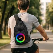 RGB LED Speaker Backpack