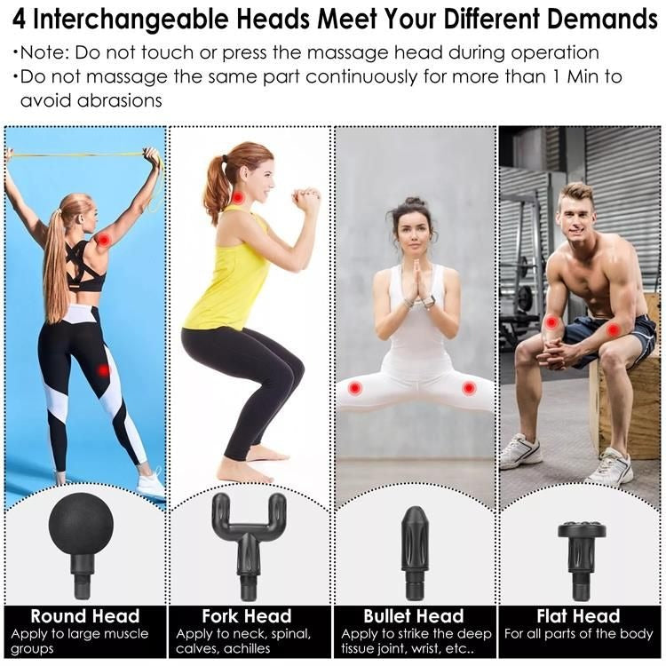 Handheld Deep Tissue Muscle Massage Gun