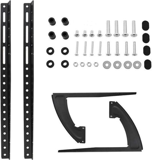 HQ-008 37-75" Adjustable Pedestal TV Stand Legs