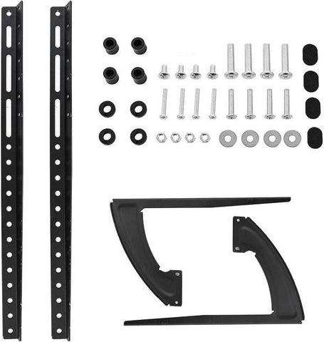 HQ-008 37-75" Adjustable Pedestal TV Stand Legs