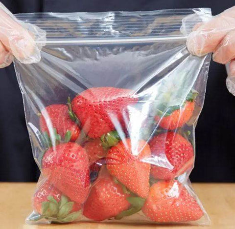 Medium Zipper Seal Freezer Bags (25 pcs) - Alt View