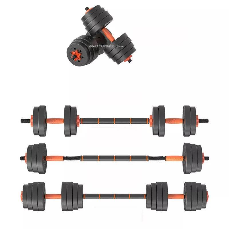 Home Gym Adjustable Dumbbell/Barbell Set (20kg) - DMC Wholesale