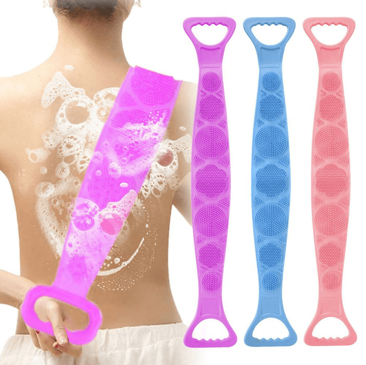 Silica Gel Bath Scrubber Towel - DMC Wholesale
