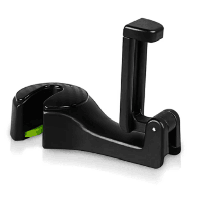 2in1 Car Headrest Hook Phone and Bag Holder (Each) - Alt View