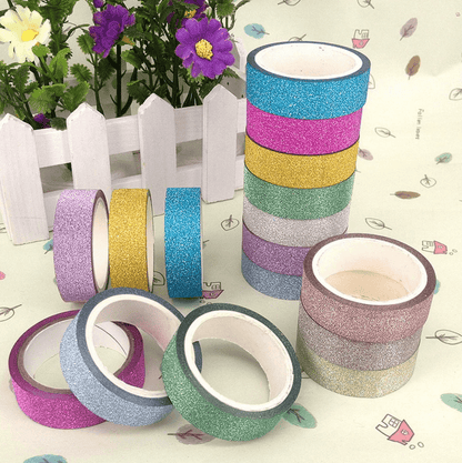 Glitter Tape (10 pcs) - DMC Wholesale