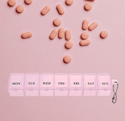 Weekly Pill Organiser (7 Compartment) - DMC Wholesale