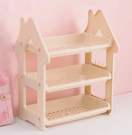 Home Storage Rack (3 Tier)(Yellow) - DMC Wholesale